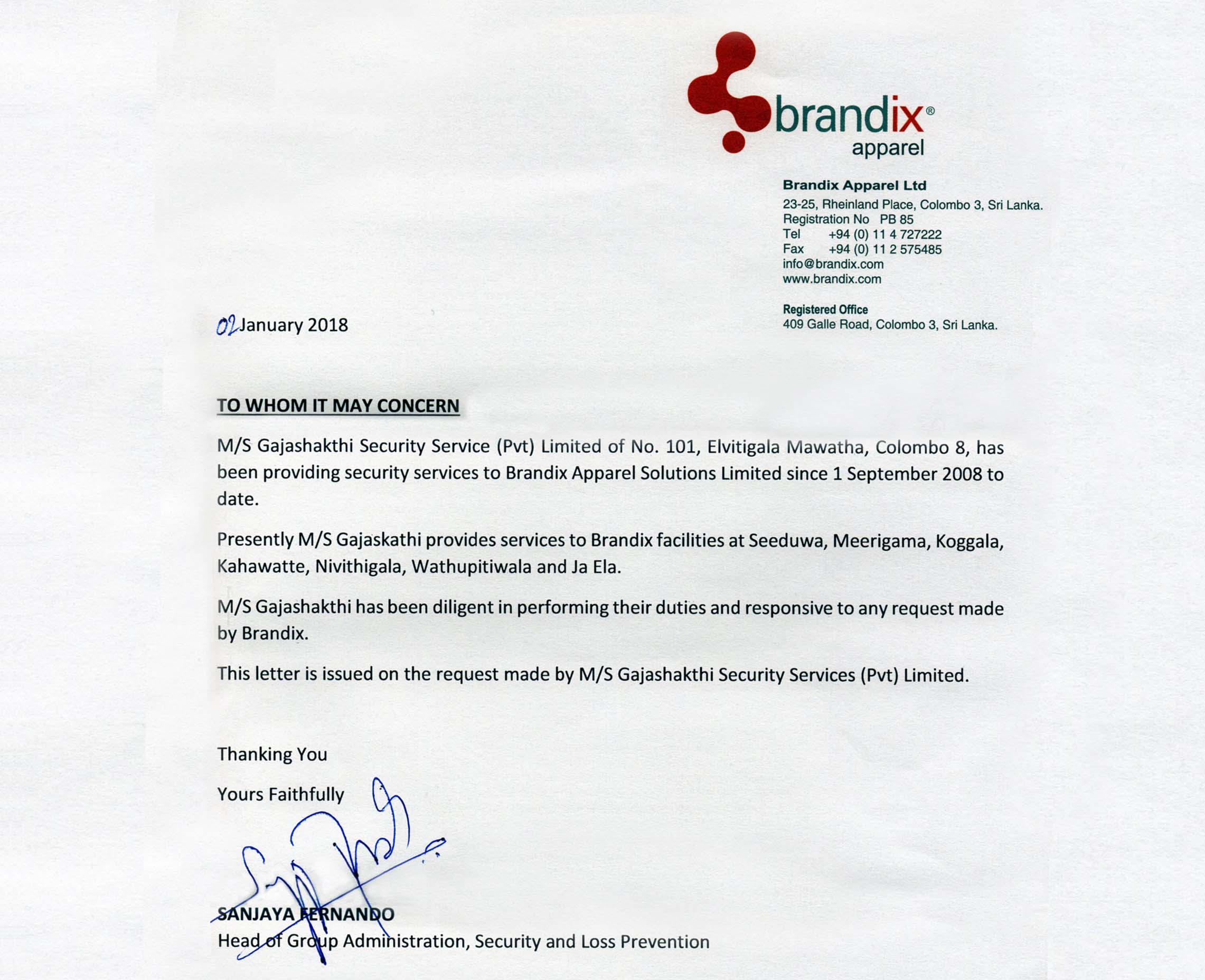 Gajashakthi Security Services